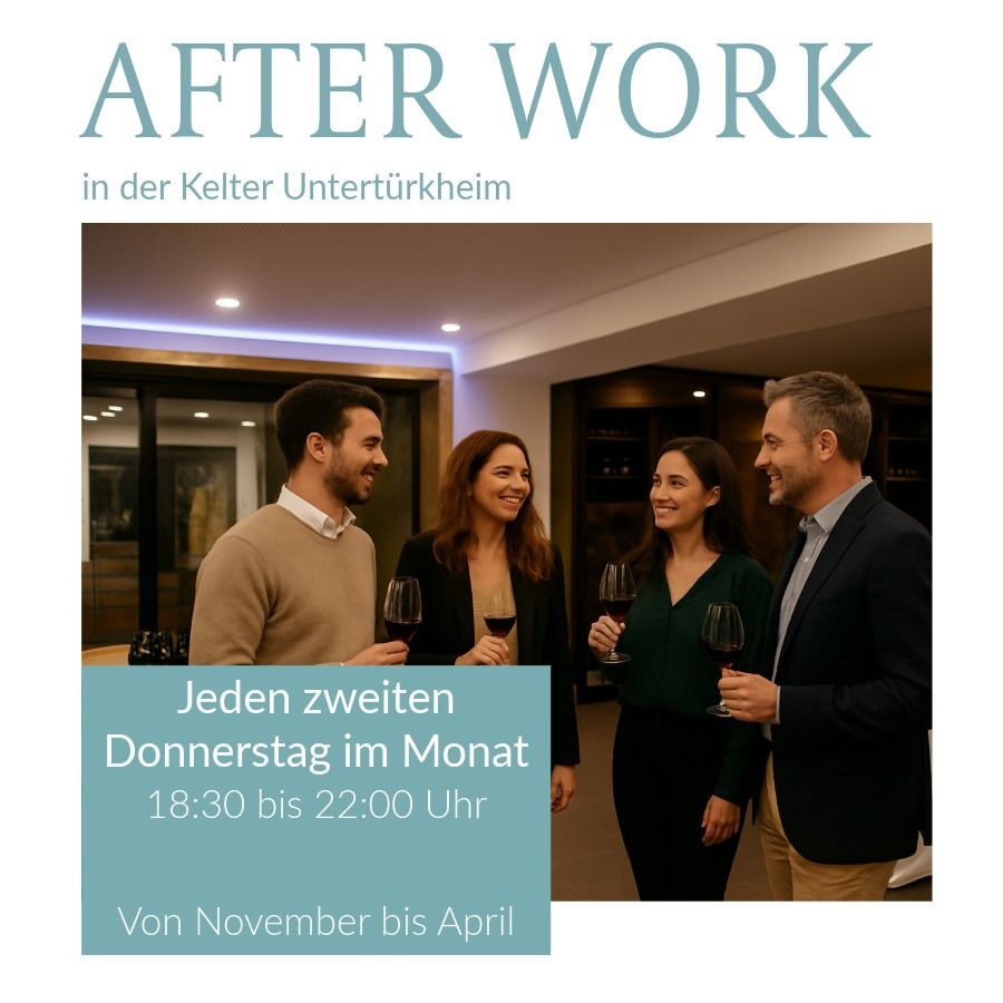 Halloween-Kürbis mit geschnitztem Gesicht auf Holztisch, daneben ein Glas Rotwein und Kerzen, herbstliche Blätter verstreut, Weinprobe zum Motto 'Wein und Halloween' im geheimnisvollen Holzfasskeller