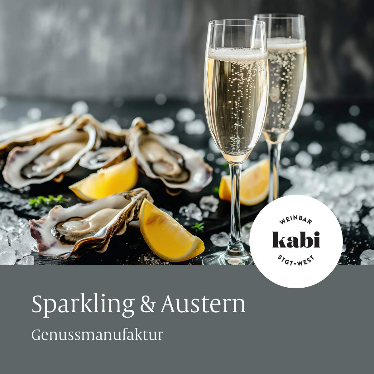 Glas Weißwein neben Körbchen mit Brotscheiben und einem Laib Brot auf Holzbrett, Text 'Brot & Wein mit Brot-Sommelier Joerg Schmid'